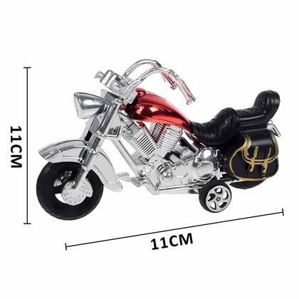 Imagem de Mini Moto Chopper Brinquedo Infantil E Colecionável Custom Harley Com Fricção 11 Cm