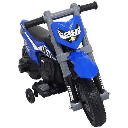 Imagem de Mini Moto Cross Infantil Elétrica 6V Recarregável Triciclo Criança Bivolt Brinqway Bw233 Motorizado