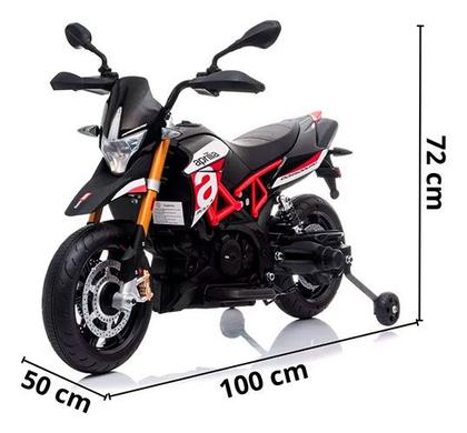 Imagem de Mini Moto Elétrica 12V Licenciada Aprilia Dorsoduro 900 Importway