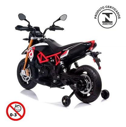 Imagem de Mini Moto Elétrica 12V Licenciada Aprilia Dorsoduro 900 Importway
