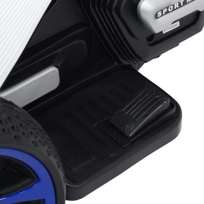 Imagem de Mini Moto Elétrica 6V Triciclo Futurista Criança Infantil Led Som Usb Branco Brinqway Bw-223 Bivolt