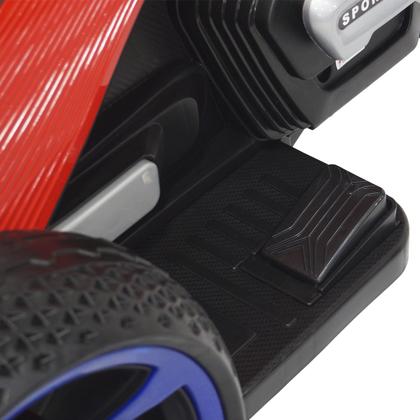 Imagem de Mini Moto Elétrica 6V Triciclo Futurista Criança Infantil Led Som Usb Vemelho Brinqway Bw-223 Bivolt