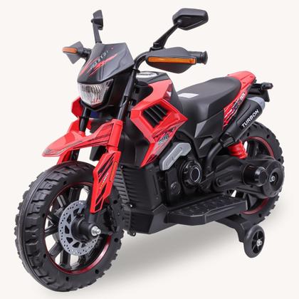 Imagem de Mini Moto Elétrica Esportiva Infantil com Luz Led Som Motor