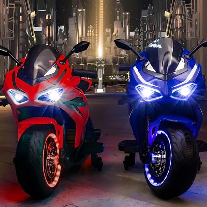 Imagem de Mini Moto Elétrica Infantil Motocicleta Motinha Passeio Brinquedo Bateria 12v