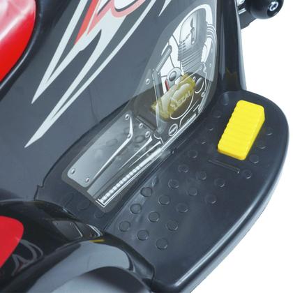 Imagem de Mini Moto Elétrica Infantil Triciclo Criança Bateria Recarregável 6V Importway BW002 Polícia Bivolt