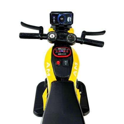 Imagem de Mini Moto Esportiva Elétrica - Amarela