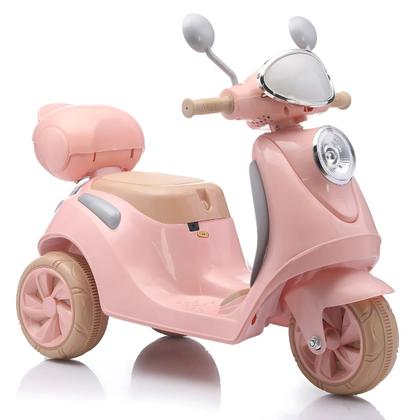 Imagem de Mini Moto Infantil Elétrica Bella Clássica Lambreta 6 volts Luz e Som