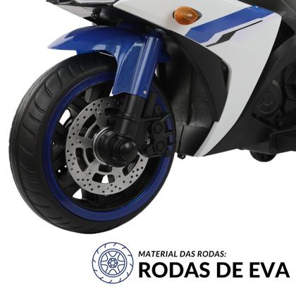 Imagem de Mini Moto Motinha Elétrica Infantil 12V Roda Eva Som Farol Led Brinqway Bw300