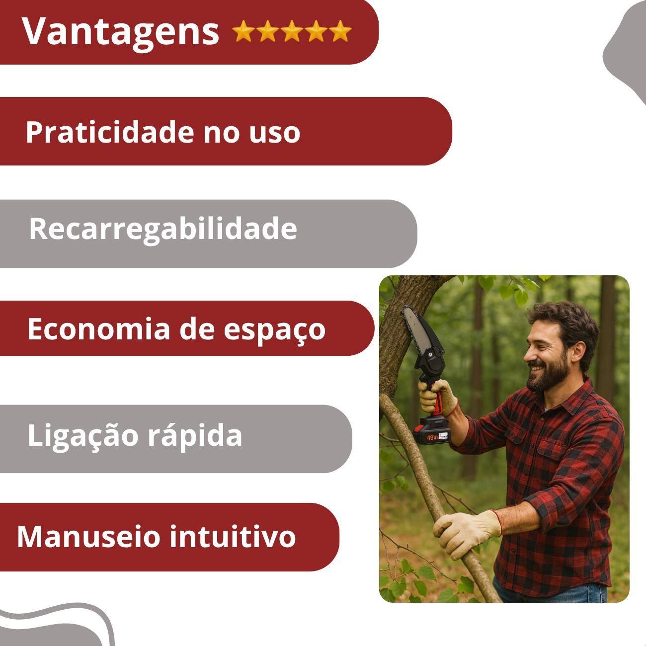 Imagem de Mini Moto Serra Eletrica Bivolt eficiente para carpintaria