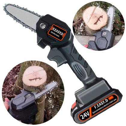 Imagem de Mini Moto Serra Elétrica Compacta Para Jardinagem 48v