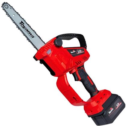 ★ミニさん⑪★ Mini Motosserra Portátil 18V com Bateria TBT18MCS6Pro-K TOYAMA