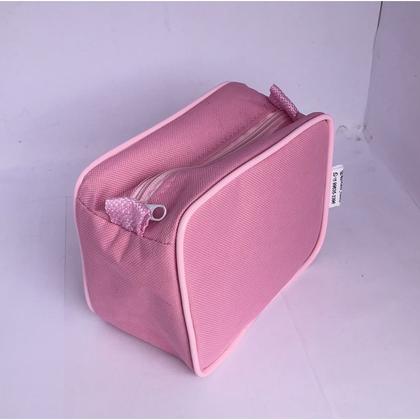 Imagem de MINI necessaire inteira NAILON ROSA (tecido) 15x12