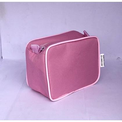 Imagem de MINI necessaire inteira NAILON ROSA (tecido) 15x12