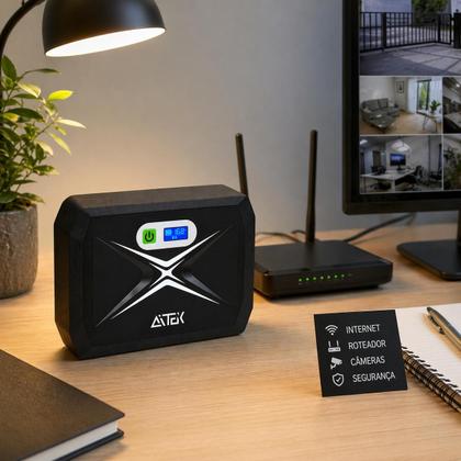 Imagem de Mini Nobreak 45W Bivolt UPS Para Roteador ONU Câmera WiFi Aitek ANB045