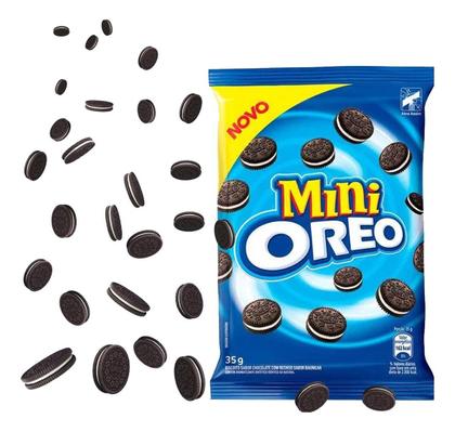 Imagem de Mini Oreo Biscoito Sabor Chocolate Com Recheio De Baunilha