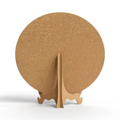 Imagem de Mini Painel Redondo Decorativo 50cm Mdf Cru Festas Temáticas