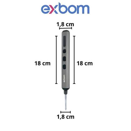 Imagem de Mini Parafusadeira Chave Elétrica Portátil Sem Fio Fenda 68 Em 1 Recarregável Reparo para Celulares e Notebooks Conjunto Ferramenta Chave Philips