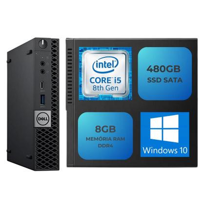 Mini Pc Dell Optiplex Core I7 7 16gb 240gb Ssd Ddr4 W11 - CPU
