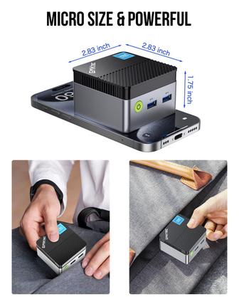 Mini PC GMKtec NucBox G5 Intel Alder Lake N97 de 12ª geração