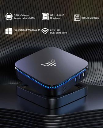 Imagem de Mini PC KAMRUI AK1 PRO Windows 11 12 GB RAM 256 GB SSD Celeron N5105