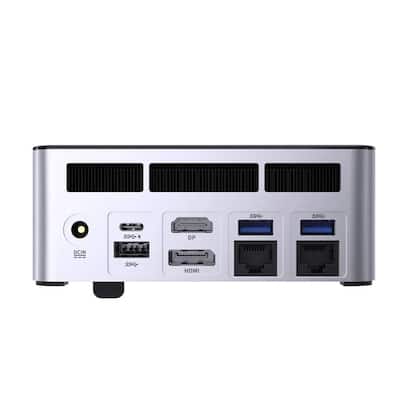 Mini PC Machenike Mini GTX AMD R9-7940H WIFI 6, Preto e Cinza