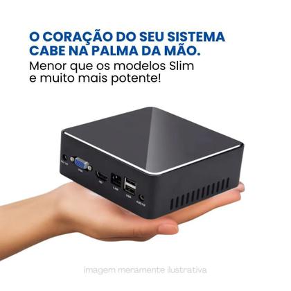 Imagem de Mini pc tob i5-5200u com 8gb de memória ssd 240gb e wifi + monitor 21.5”