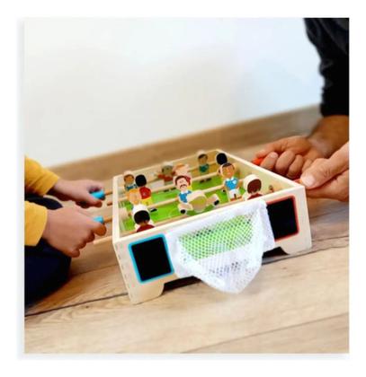 Imagem de Mini Pebolim Infantil Madeira Janod