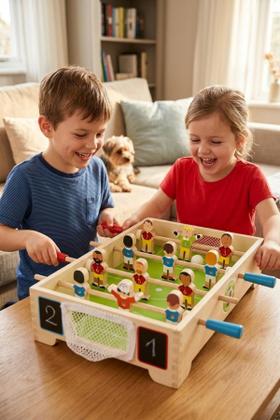 Imagem de Mini Pebolim Infantil Madeira Janod