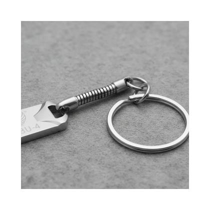 Imagem de Mini Pen Drive 32GB Altomex USB 2.0 Prateado Tipo Chaveiro