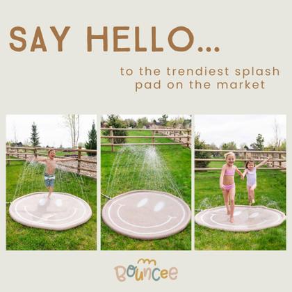 Imagem de Mini piscina externa Splash Pad Sprinkler Bouncee para crianças de 68 cm