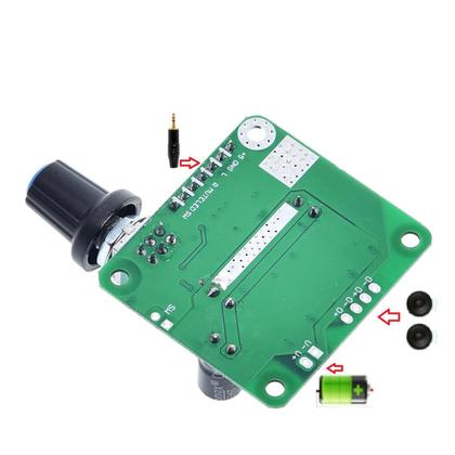 Imagem de Mini Placa Amplificador 2.0 30w 15+15 Rms Modulo Potencia Ci