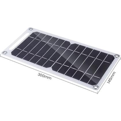 Imagem de Mini Placa Painel De Energia Solar Portatil 35W, 300Mmx145Mm