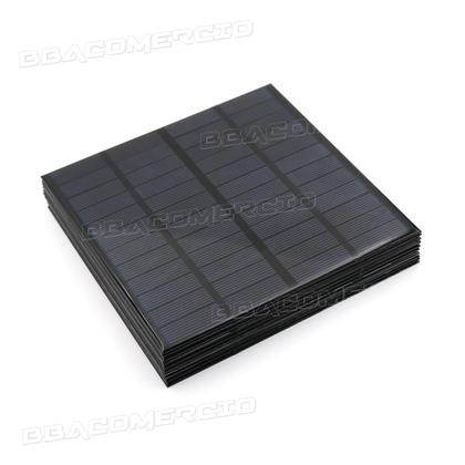 Imagem de Mini Placa Painel Solar Fotovoltaica 12V 3w 250mA 145x145mm
