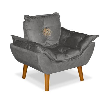 Imagem de Mini Poltrona Infantil Opalinha Estofada com Pés Palito  Conforto e Estilo para Crianças