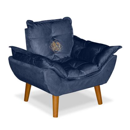 Imagem de Mini Poltrona Infantil Opalinha Estofada com Pés Palito  Conforto e Estilo para Crianças