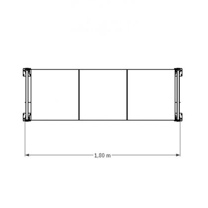 Imagem de Mini porta palete slim mini porta pallet Slim 180x60 Pallets kit Plano mdf mdp palet madeira