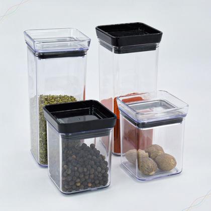 Imagem de Mini Pote Hermetico Porta Condimento Tempero Especiarias