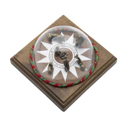Imagem de Mini Presépio Natal Estrela de Prata Sagrada Família
