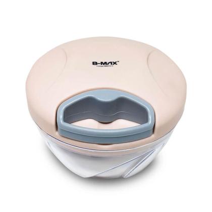 Imagem de Mini Processador  3 Lâminas Triturador De Comida Alho Cebola Tempero Manual 500ml - B-Max