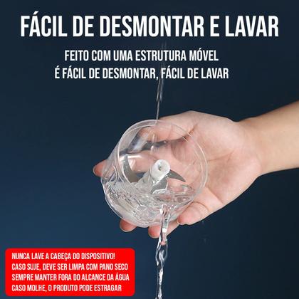 Imagem de Mini Processador Alimentos Triturador Elétrico Sem Fio 250ml Usb Regarregável