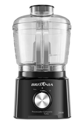 Imagem de Mini Processador de Alimentos 5X1 300W Britania Black 127V