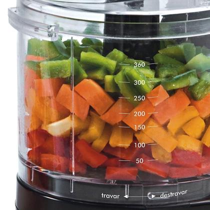 Imagem de Mini Processador De Alimentos Britânia 360ml Função Pulsar 2P 110V