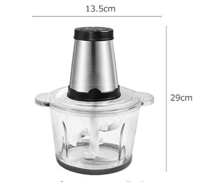 Imagem de Mini Processador De Alimentos De Vidro 2L Tritura Processa 110v 250w