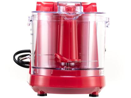 Imagem de Mini Processador de Alimentos Elétrico 220V 350ml 2 Lâminas Vermelho Amvox Apr 1001 Red 220V