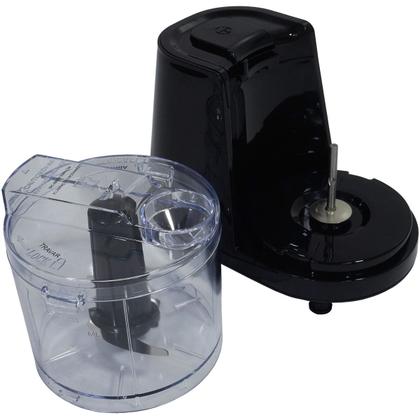 Imagem de Mini Processador de Alimentos Elétrico 350ml 2 Lâminas Preto Amvox Apr 1001 Black