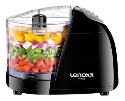 Mini Processador De Alimentos Elétrico Lenoxx Pratic Lâmina Dupla