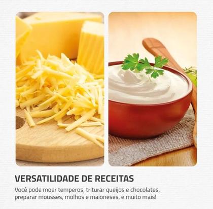 Imagem de Mini Processador de Alimentos Mp-16-R Turbo Pratic 500ml Mondial