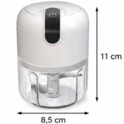 Imagem de Mini Processador Elétrico 250ml Triturador de Alho e Temperos