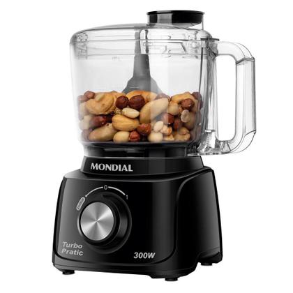 Imagem de Mini Processador Mondial Turbo Pratic MP16 Preto 127V