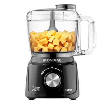 Imagem de Mini Processador Mondial Turbo Pratic MP16 Preto 127V